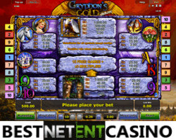 How to win at the Gryphons Gold Deluxe video slot