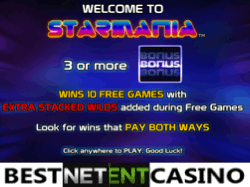 How to win at Starmania video slot