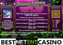 How to win at Unicorn Legend video slot