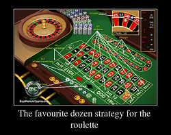 The favourite dozen strategy for the roulette
