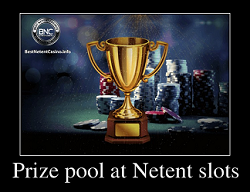 Prize pool at Netent slots