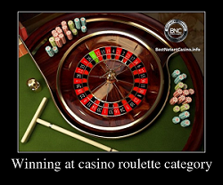 Winning at casino roulette category