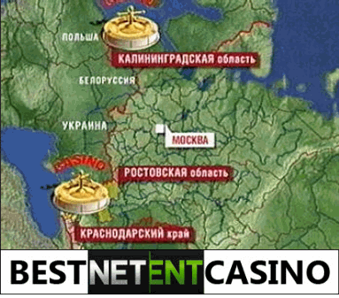 Gambling zones in Russia