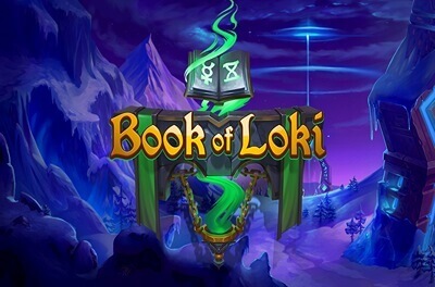 book of loki slot logo