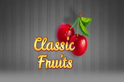 classic fruits slot logo