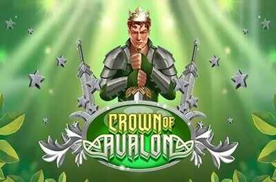 crown of avalon slot logo