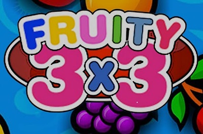 fruity 3x3 slot logo