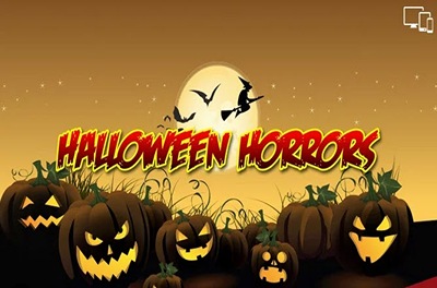 halloween horrors slot logo