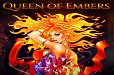 queen of embers slot logo