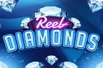 reel diamonds slot logo