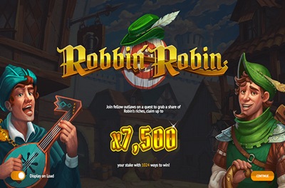 robbin robin slot logo