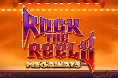 rock the reels megaways slot logo