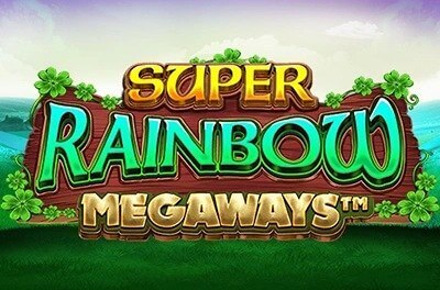 super rainbow megaways slot logo