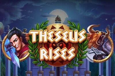 theseus rises slot logo