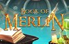 book of merlin slot logo
