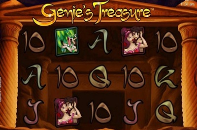 genies treasure слот лого