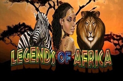 legends of africa slot logo