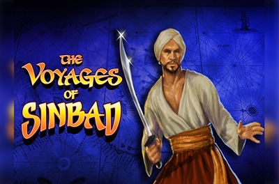 the voyages of sinbad slot logo