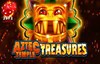aztec temple treasures slot logo