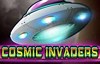 cosmic invaders slot logo