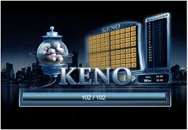 Keno game at online casinos