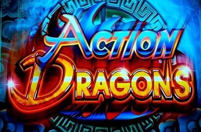 action dragons слот лого