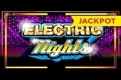 electric nights slot logo