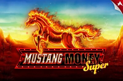 mustang money super slot logo