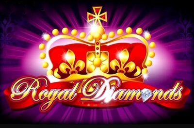 royal diamonds slot logo