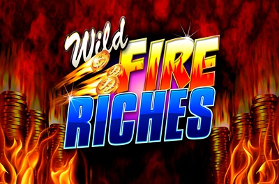 wild fire riches slot logo