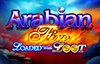 arabian fire loaded with loot slot logo