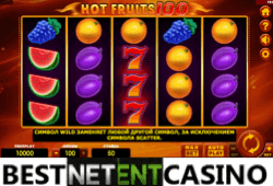 Hot Fruits 100 Machine à Sous