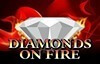 diamonds on fire slot logo