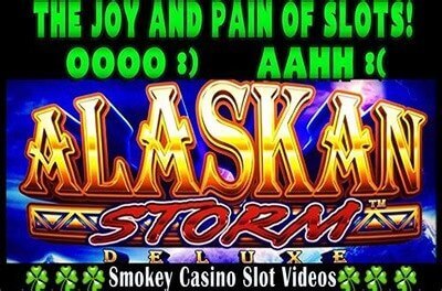 alaskan storm deluxe slot logo