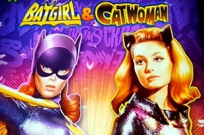 batgirl catwoman slot logo