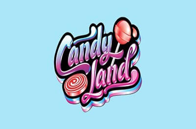 candy land slot logo