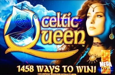 celtic queen slot logo