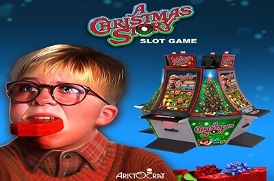 christmas story slot logo