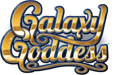 galaxy goddess slot logo