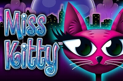 miss kitty slot logo