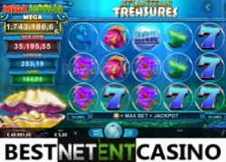 Atlantean Treasures Mega Moolah pokie