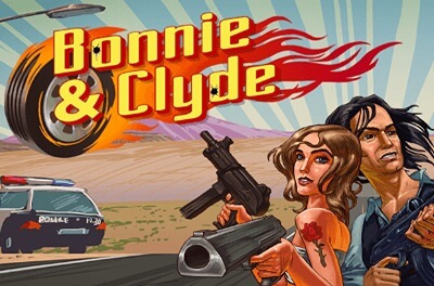 bonnie and clyde slot logo