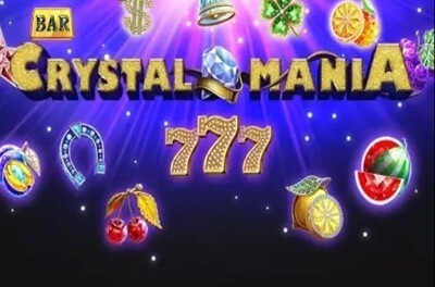 crystal mania slot logo