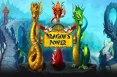 dragons power slot logo