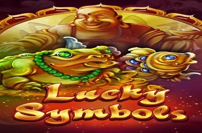 lucky symbols slot logo