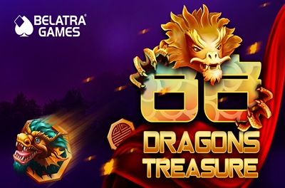 88 dragons treasure slot logo