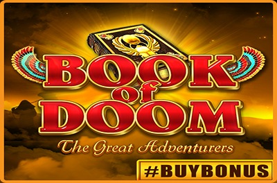 book of doom slot logo