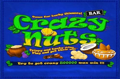 crazy nuts slot logo