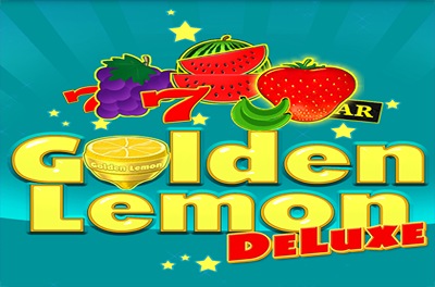 golden lemon deluxe slot logo