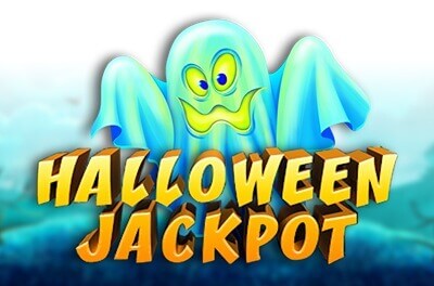 halloween jackpot slot logo